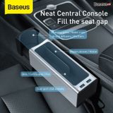  Ngăn chứa đồ tiện dụng tích hợp Dock sạc USB dùng trên xe hơi Baseus Deluxe Metal Armrest Console Organizer(2 USB charging port, Cup holder for Car) 