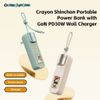  Pin Dự Phòng Kiêm Củ Sạc ROCK Crayon Shinchan with GaN 30W/20W Wall Charger 5000mAh (With Build-in Type-C Cable) 