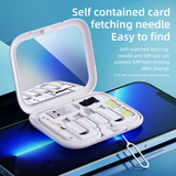  Hộp Cáp Sạc Đa Năng ROCK Multifunctional Charging Cable Set Storage Box (Tích Hợp Bộ Đầu Chuyển, PD 60W) 