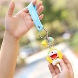  Móc Chìa Khoá Kèm Khuếch Tán Hương Thơm ROCK Doraemon Aroma Diffuser Key Chain (Easter chicken / Pink rabbit) 