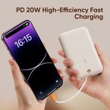  Pin Dự Phòng ROCK TieTie with Lightning Built-in Cable 10000mAh 20W 