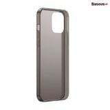  Ốp lưng cường lực nhám viền dẻo chống sốc Baseus Frosted Glass Protective Case dùng cho iPhone 12 Series 