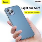  Ốp lưng cường lực nhám viền dẻo chống sốc Baseus Frosted Glass Protective Case dùng cho iPhone 12 Series 