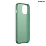  Ốp lưng cường lực nhám viền dẻo chống sốc Baseus Frosted Glass Protective Case dùng cho iPhone 12 Series 