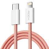  Cáp Sạc Nhanh C to Lightning ROCK Z20 20W PD Fast Charge&Sync (1m) 