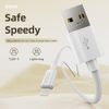  Cáp Sạc Nhanh USB to Type-C/USB to Lightning ROCK P8 Basic Series 2A/2.4A (1M) 