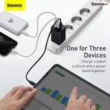  Bộ sạc nhanh Baseus GaN2 Pro Quick Charger 65W (Type Cx2 + USB , PD3.0/ PPS/ QC4.0/ SCP/ FCP Multi Quick Charge Protocol, GaN2 Technology) 