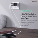  Bộ sạc nhanh đa năng thế hệ mới Baseus GaN Travel Quick Charger 65W cho Smartphone/ Tablet/ iPad/ Macbook/ Laptop (Type Cx2 + USB , PD3.0/ PPS/ QC4.0/ SCP/ FCP Multi Quick Charge Protocol, GaN Technology) 