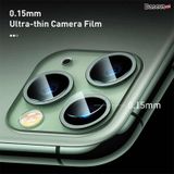  Kính cường lực 5 lớp chống trầy Camera cho iPhone 11 Series Baseus Gem lens (0.15mm, 3H Scratch Proof Camera Lens Protector for iP 11/Pro/ Pro Max) 