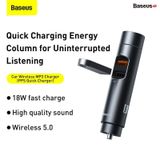  Tẩu sạc nhanh 18W tích hợp Bluetooh MP3 Baseus Energy Column Car Wireless MP3 Charger (PPS Quick Charger) 