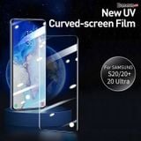  Kính cường lực UV 4 lớp chống trầy cho Samsung S20 Series Baseus 0.25mm Curved-screen UV Tempered Glass Screen Protector (Bộ 2 cái, Full keo, Full màn hình ) 