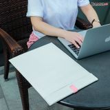  Túi da PU 2 lớp cao cấp chống thấm, trầy xước Baseus Let''s Go Traction Computer Liner Bag cho iPad/Macbook/Laptop (Double Layers, Magnetic switch, Waterproof, PU Leather, 13/16 inches Bag) 