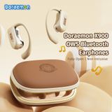  Tai Nghe Bluetooth OWS ROCK Doraemon X900 (Bluetooth v5.3, 9H, IPX4, Intelligent Bass Compensation, Directional Sound Transmission) 