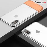  Ốp lưng Baseus Haft to Haft LV181 cho iPhone XS/XR/Xs Max (Soft TPU + Hard PC Fashion Transparent Silicone Case) 