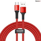  Cáp sạc nhanh siêu bền Baseus Halo Data Micro USB Quick Charge Cable cho Samsung/Xiaomi/Oppo/LG/Huawei (3A, Quick charge 3.0, LED Light indicator) 