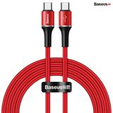  Cáp sạc nhanh Baseus Halo  Data C to C Cable (20V/3A, 60W, Power Delivery, QC3.0 Quick Charge Cable) 