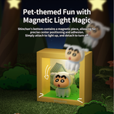  Đèn ngủ cảm ứng thông minh tích hợp mô hình trang trí ROCK Crayon Shinchan Photo Frame (2-Level Brightness, 300mAh, 3D Stereo Plush Doll) 
