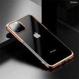  Ốp lưng Silicone dẽo trong suốt viền si Crome màu Baseus Shining Case cho iPhone 11/Pro/Pro Max 2019 ( Soft TPU Silicone Clear Case) 