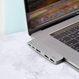  Bộ Hub chuyển đổi 5 trong 1 dành cho Macbook Pro (Thunderbolt 3 / Dual Type C to USB 3.0 / HDMI / Type C Female HUB Converter) 