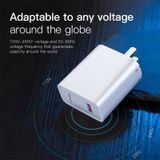  Bộ sạc nhanh đa năng Baseus HW Super Quick Charger cho Smartphone Samsung/ Huawei/ Xiaomi/ Oppo (5A, 22.5W, Quick Charge 3.0, Huawei Super QC, SCF/FCP Multiple Protocol) 