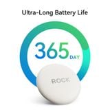  Tag Bluetooth Định Vị ROCK Tag Wireless Smart Tracker (Thời lượng pin lên tới 365 ngày, Works with Apple Find My) 