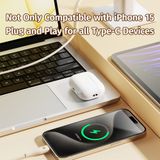  Cáp Sạc Nhanh Cho iPhone 14/15 Series ROCK Doraemon C to L/C to C Fast Charging Data Cable (1.2m, 27W/60W, Doraemon Authentic Licensed) 
