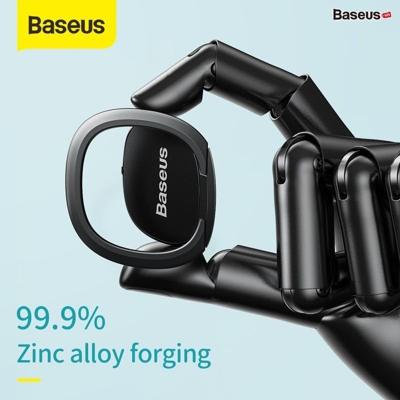  Nhẫn đeo tay chống đánh rơi điện thoại bằng hợp kim cao cấp Baseus Invisible Phone Ring Holder ( 2.1mm Ultra thin, Zinc Alloy, Finger Ring Holder ) 
