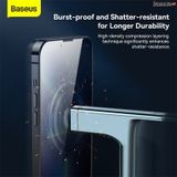  Kính Cường Lực Siêu Bền Chống Nhìn Trộm Baseus Full-glass Crystal Tempered Glass Film Cho Iphone Serri X/11/12/13 (0.3mm, 1Pcs) 