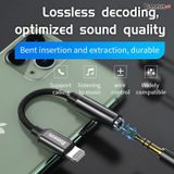  Đầu chuyển Lightning sang Audio AUX 3.5mm Baseus LV694 cho iPhone X/iPhone 11 Series/ iPad (iP Male to 3.5mm Female Adapter  support Music / Call) 