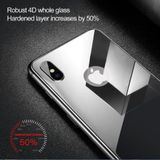  Kính cường lực chống trầy mặt lưng Baseus cho iPhone X Tempered Glass 4D (0.3mm, Ultra Thin, Back Protector) 