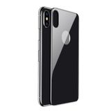  Kính cường lực chống trầy mặt lưng Baseus cho iPhone X Tempered Glass 4D (0.3mm, Ultra Thin, Back Protector) 