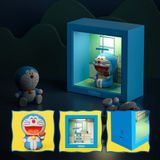  Đèn ngủ cảm ứng thông minh tích hợp mô hình trang trí ROCK Doraemon Mini Frame (12H, 200mAh) 