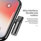  Bộ chuyển cổng Lightning sang Audio 3.5mm + Lightning tích hợp Baseus L43 cho iPhone/ iPad (Vừa sạc pin vừa nghe nhạc) 