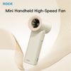  Quạt Cầm Tay Mini ROCK Mini Handheld High-Speed Fan (5W, LED Smart Display, 6H, 9m/s Wind Speed, 5-Speed Adjustable Settings, 3000mAh, 17400RPM) 