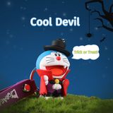  Móc Chìa Khoá Kèm Khuếch Tán Hương Thơm ROCK Doraemon Aroma Diffuser Key Chain (Angel / Devil) 
