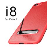  Ốp lưng giả da tích hợp chân đứng Baseus Happy Watching Case cho iPhone 8/ iPhone 8 Plus (Kickstand/ Magnetic Holder Stand Phone Cover) 