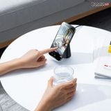  Đế Sạc Nhanh Không Dây Baseus Simple Magnetic Stand Wireless Charger Cho IPhone 12 & 13 Có Thể Tháo Rời 2 in 1 