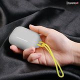  Case Silicone chống sốc, siêu mịn có dây đeo dùng cho Airpods Pro Baseus Let's Go Jelly Lanyard Case 