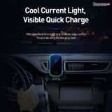  Bộ đế giữ điện thoại dùng trên xe hơi Baseus Light Electric Holder Wireless Charger 15W (tích hợp sạc nhanh không dây 15W và cảm biến tự động nhận diện thiết bị) 