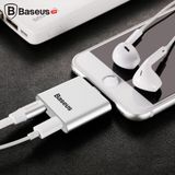  Bộ chia cổng Lightning 1 thành 2 Baseus L39 cho iPhone 7/ iPhone 8/ iPhone X ( Lightning HUB - Giải pháp vừa nghe nhạc vừa sạc pin hoặc đồng bộ dữ liệu) 