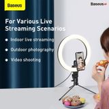  Đèn live stream Baseus Live Stream Holder-table Stand (3 nhiệt độ màu, chiều cao 20cm - 60cm) 