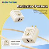  Củ Sạc Nhanh ROCK Crayon Shinchan T43 Dual Port A+C PD 20W 