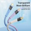  Cáp Sạc Nhanh C to Lightning ROCK Z21 Transparency Series 33W (1.2m) 