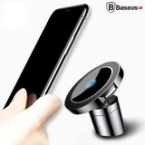  Bộ đế giữ điện thoại nam châm tích hợp sạc không dây dùng cho xe hơi Baseus LV154 cho iPhone 8/ iPhone X và Samsung (Baseus QI Wireless Charger Magnetic Car holder ) 