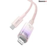  Cáp Sạc Nhanh Tự Ngắt Type C to Lightning Cho iPhone iPad Baseus Explorer Series 2 PD 20W ( Smart Power-Off Fast Charging Cable with Smart Temperature Control ) 