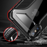  Ốp lưng thể thao chống va đập Baseus Michelin Case cho iPhone XS/ XR/ XS Max (Durable Tire Pattern Soft Silicone) 