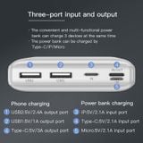  Pin dự phòng sạc nhanh Baseus Mini JA 3A Fast Charge Power Bank 30,000mAh cho Smartphone/Tablet/Laptop/Macbook (15W PD Fast charge, 2Port USB+ Type C) 