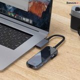  Hub chuyển đổi đa năng Dual Type C Baseus Type-C Multifunctional HUB Adapter (Type-C*2 to HDMI*2+USB3.0*2+SD/TF*1+PD) 