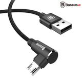  Cáp sạc nhanh và truyền dữ liệu siêu bền Baseus MVP Micro USB LV147 (Đầu L góc 90 độ, Micro USB 2 chiều, thiết kế cải tiến dành cho Game Thủ) 