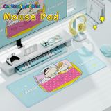  Lót Chuột + Bàn Phím ROCK Crayon Shinchan Mouse Pad (Anti-Slip Texture, Durable Weave, Precision-stitched Edges) 